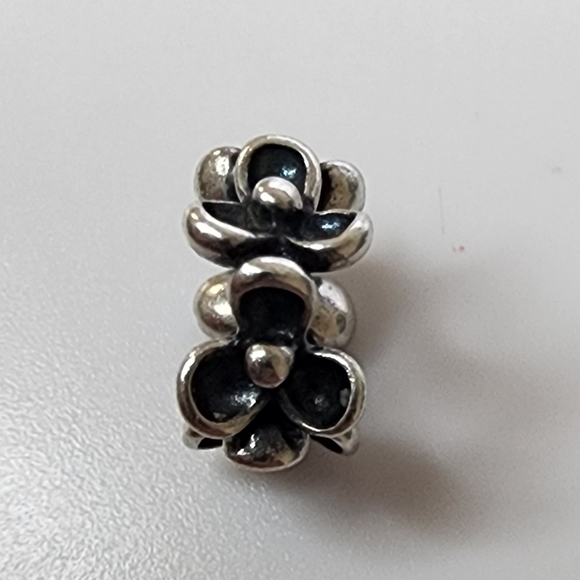 Pandora Jewelry - PANDORA STERLING SILVER FLORAL ELEGANCE SPACER